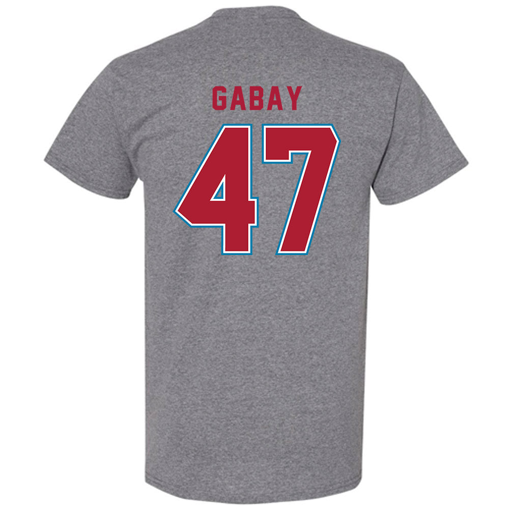 LMU - NCAA Baseball : Lucas Gabay - T-Shirt-1