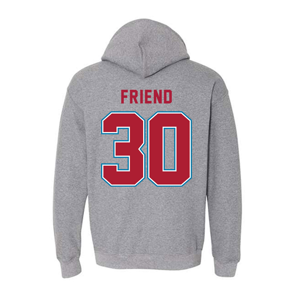 LMU - NCAA Baseball : Travis Friend - Hooded Sweatshirt-1