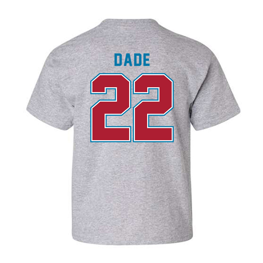 LMU - NCAA Men's Soccer : Ky Mani Dade - Classic Shersey Youth T-Shirt-1