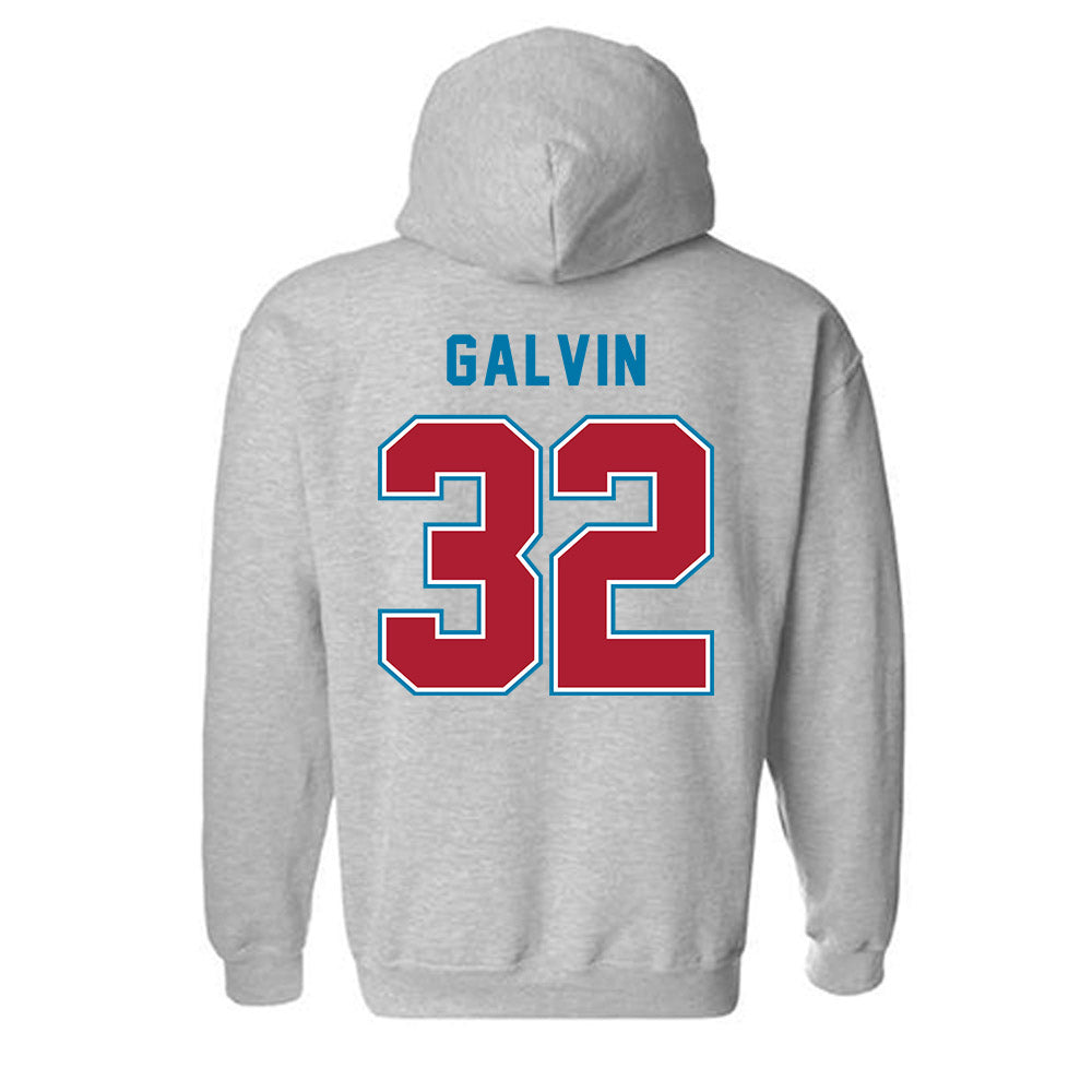 LMU - NCAA Men's Soccer : Quinn Galvin - Classic Shersey Hooded Sweatshirt-1