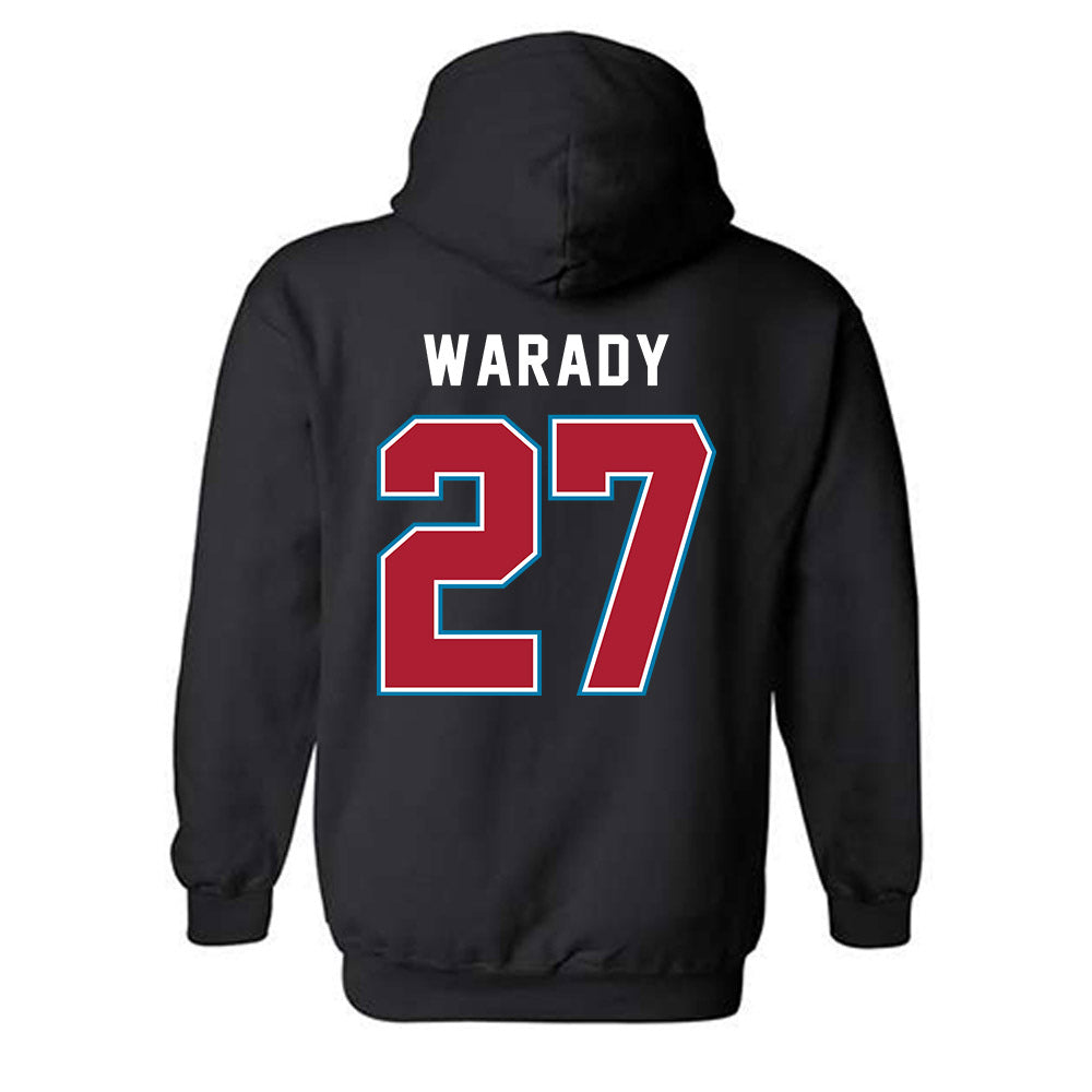LMU - NCAA Baseball : Tanner Warady - Classic Shersey Hooded Sweatshirt-1