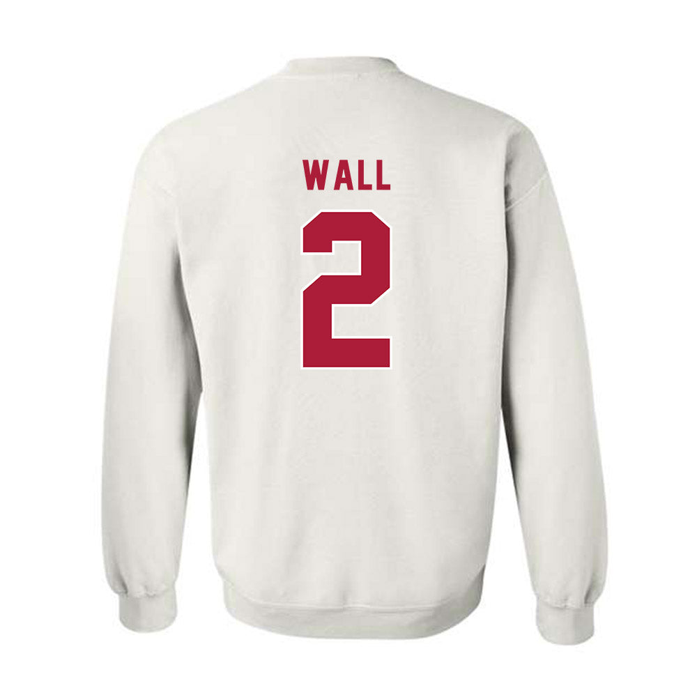 LMU - NCAA Baseball : Jaxson Wall - Classic Shersey Crewneck Sweatshirt-1