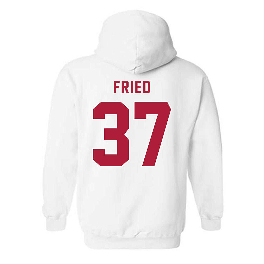 LMU - NCAA Baseball : Jacob Fried - Classic Shersey Hooded Sweatshirt-1