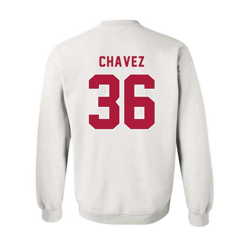 LMU - NCAA Baseball : Alex Chavez - Classic Shersey Crewneck Sweatshirt-1
