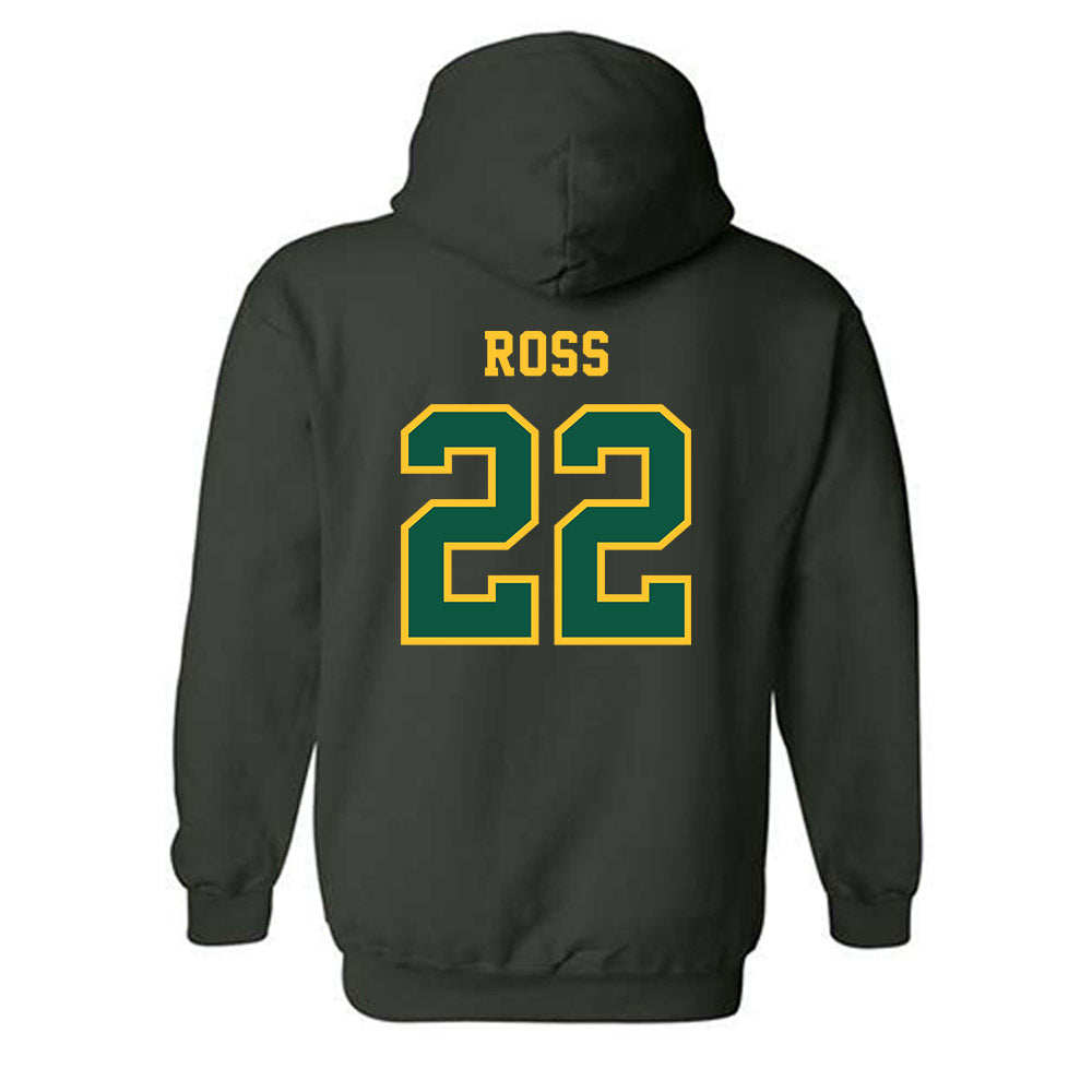 NDSU - NCAA Football : Charles Ross - Classic Shersey Hooded Sweatshirt-1