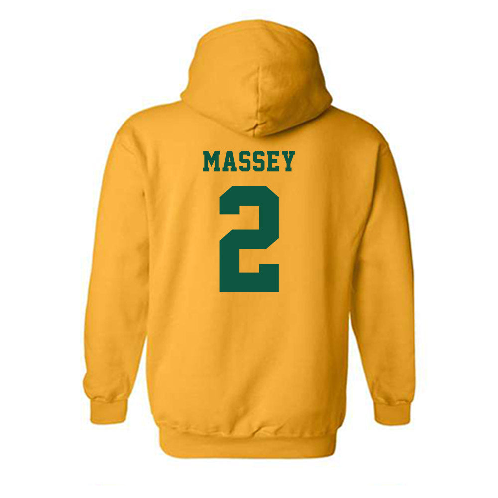 NDSU - NCAA Men's Basketball : Riley Massey - Classic Shersey Hooded Sweatshirt-1