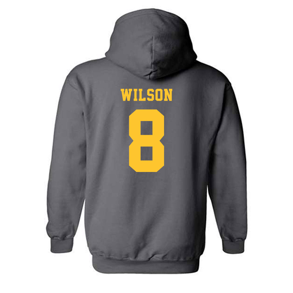 NDSU - NCAA Football : Keenan Wilson - Classic Shersey Hooded Sweatshirt-1