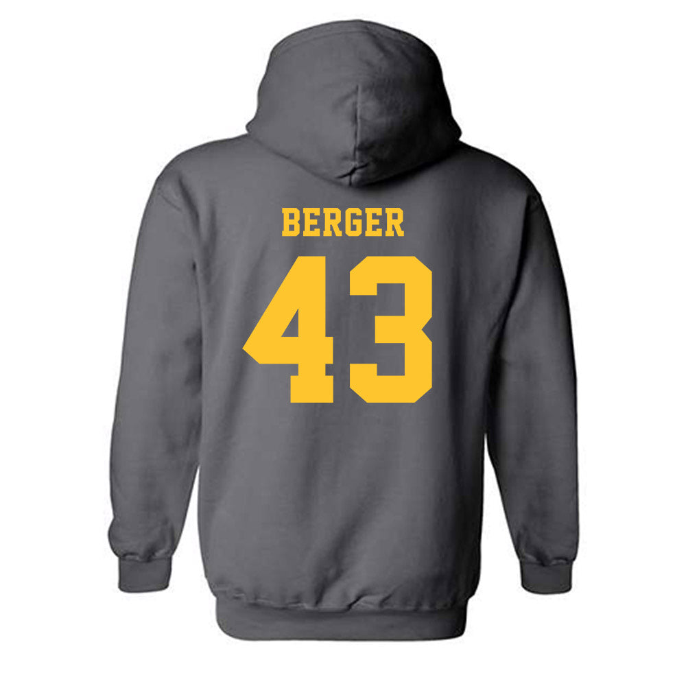 NDSU - NCAA Women's Soccer : Harlow Berger - Classic Shersey Hooded Sweatshirt-1