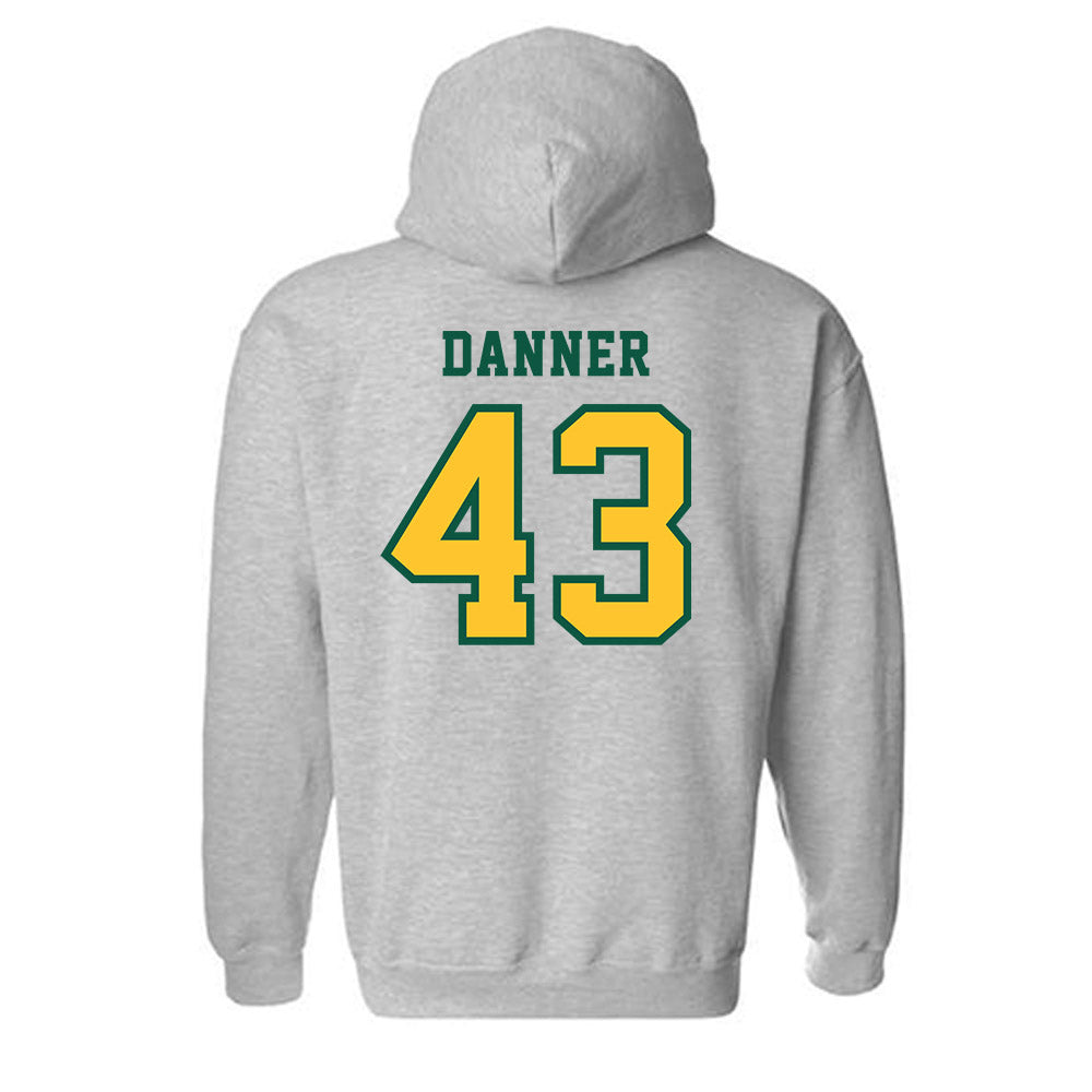 NDSU - NCAA Football : Cash Danner - Classic Shersey Hooded Sweatshirt-1