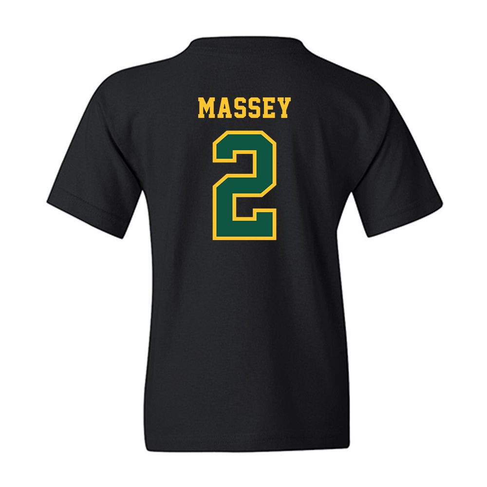 NDSU - NCAA Men's Basketball : Riley Massey - Classic Shersey Youth T-Shirt-1