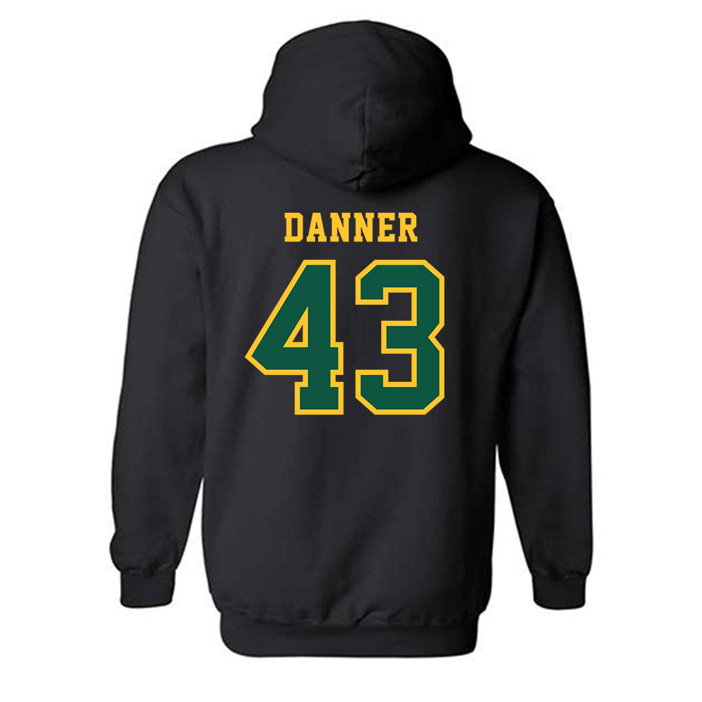 NDSU - NCAA Football : Cash Danner - Classic Shersey Hooded Sweatshirt-1