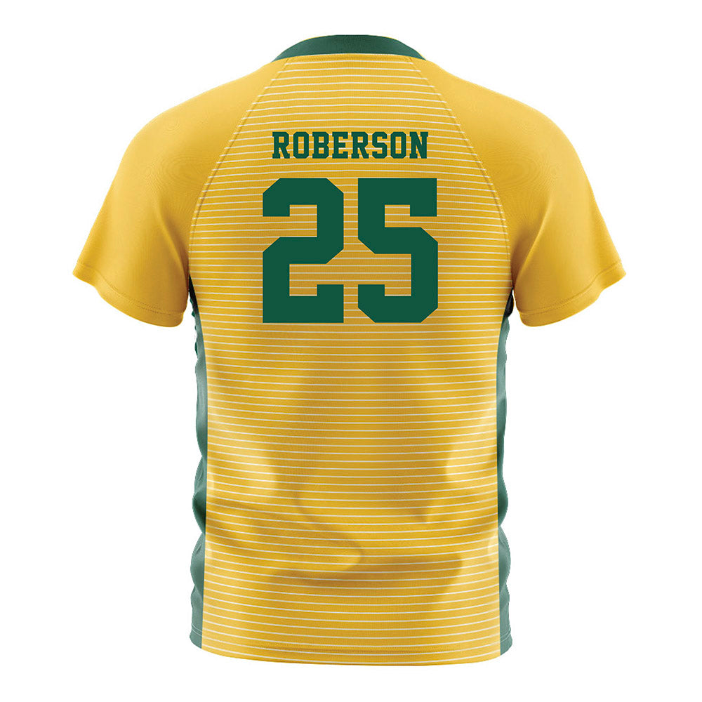 NDSU - NCAA Women's Soccer : Leighton Roberson - Yellow Soccer Jersey-1