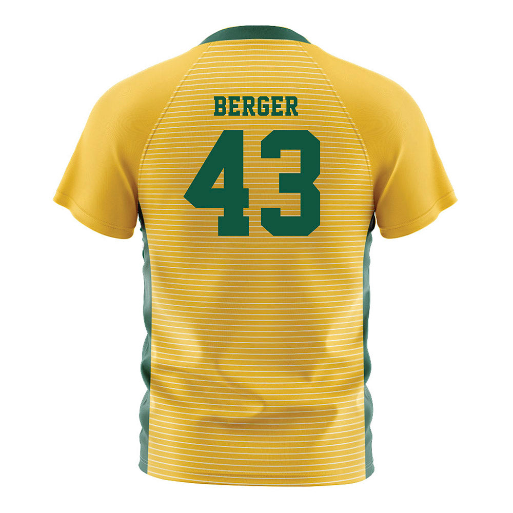 NDSU - NCAA Women's Soccer : Harlow Berger - Yellow Soccer Jersey-1
