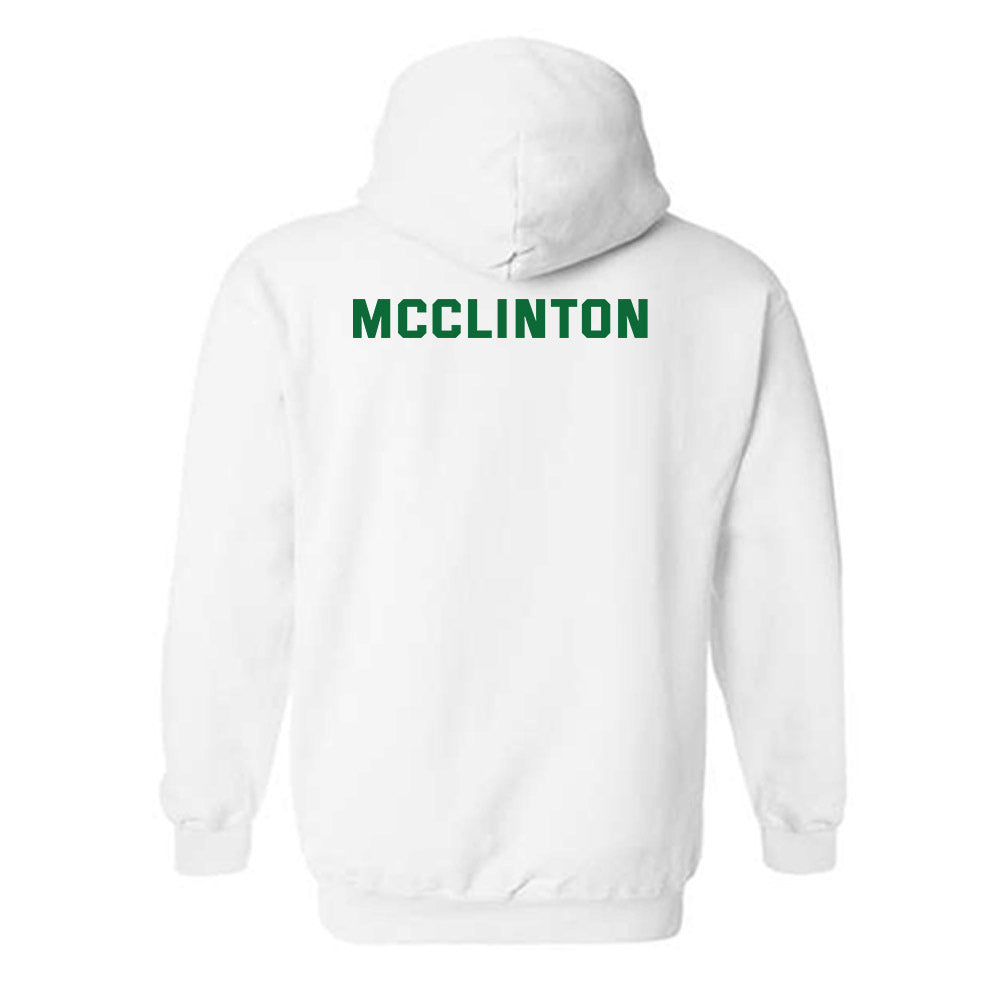 - NCAA Women's Track & Field : Aleashea McClinton - Classic Shersey Hooded Sweatshirt-1