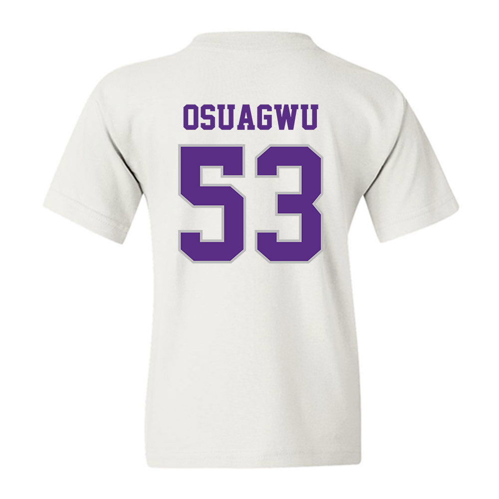 Stonehill - NCAA Football : Joshua Osuagwu - Classic Shersey Youth T-Shirt-1