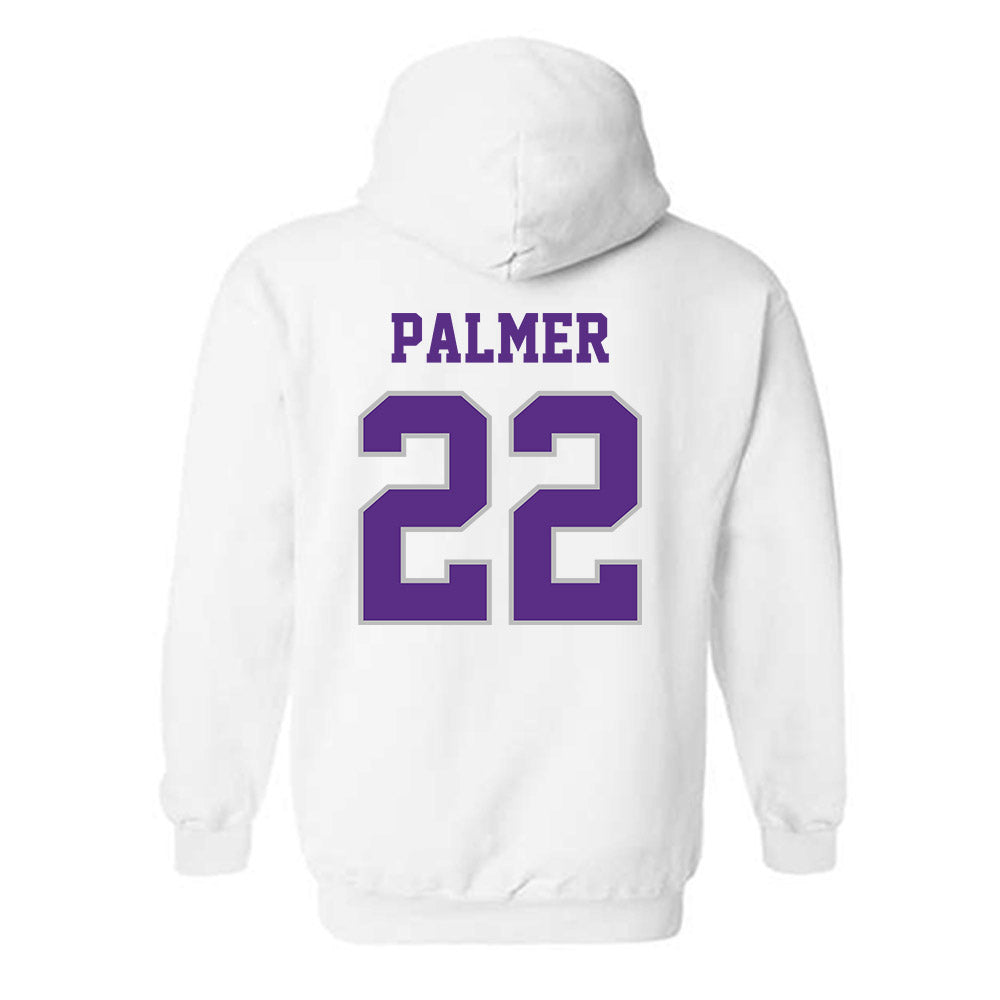 Stonehill - NCAA Men's Ice Hockey : Jordin Palmer - Classic Shersey Hooded Sweatshirt-1
