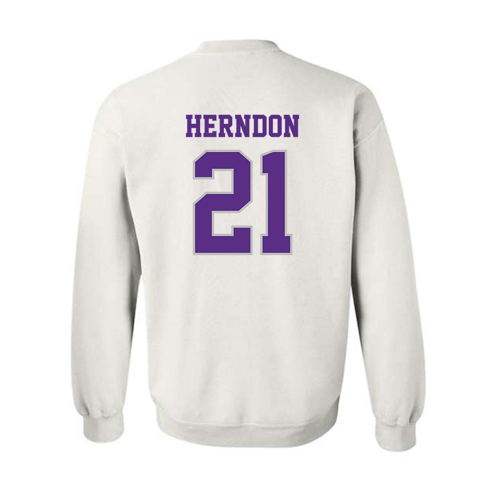 Stonehill - NCAA Women's Volleyball : Haley Herndon - Classic Shersey Crewneck Sweatshirt-1