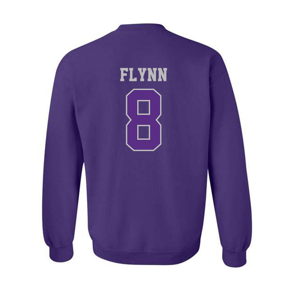 Stonehill - NCAA Football : John Flynn - Classic Shersey Crewneck Sweatshirt-1