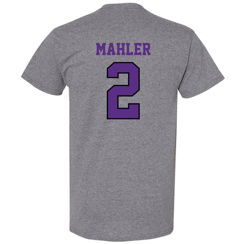 Stonehill - NCAA Men's Ice Hockey : Adam Mahler - Classic Shersey T-Shirt-1
