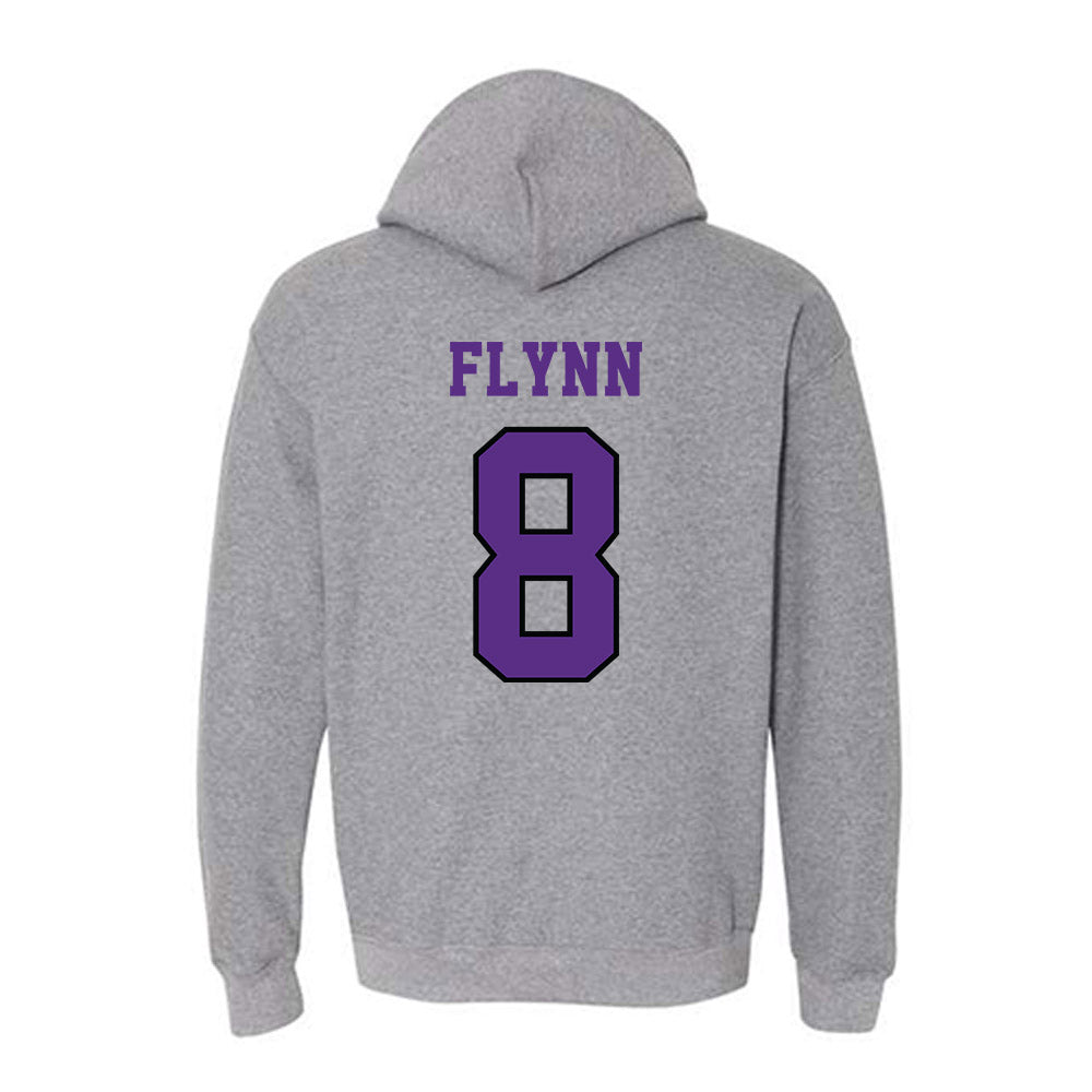 Stonehill - NCAA Football : John Flynn - Classic Shersey Hooded Sweatshirt-1