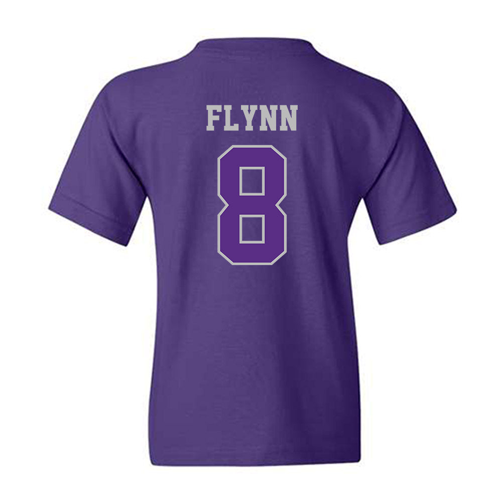 Stonehill - NCAA Football : John Flynn - Classic Shersey Youth T-Shirt-1