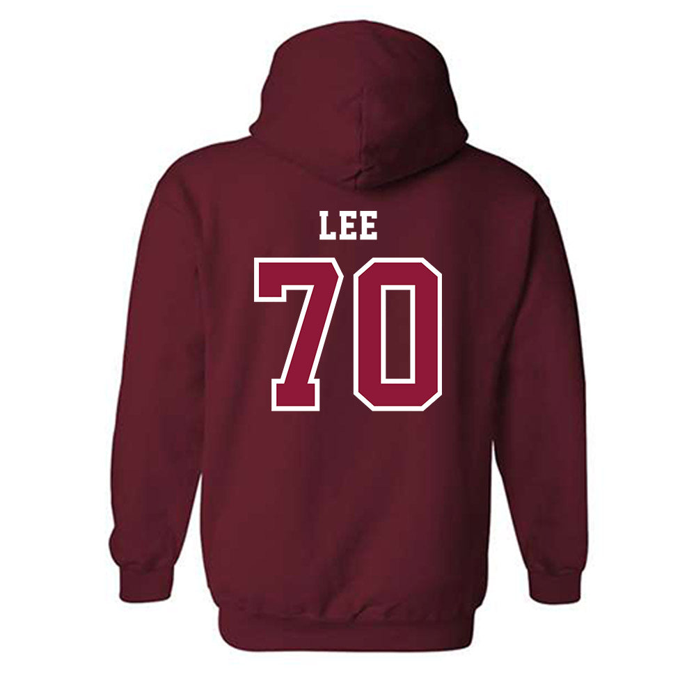 Henderson State - NCAA Football : Marcus Lee - Classic Shersey Hooded Sweatshirt-1