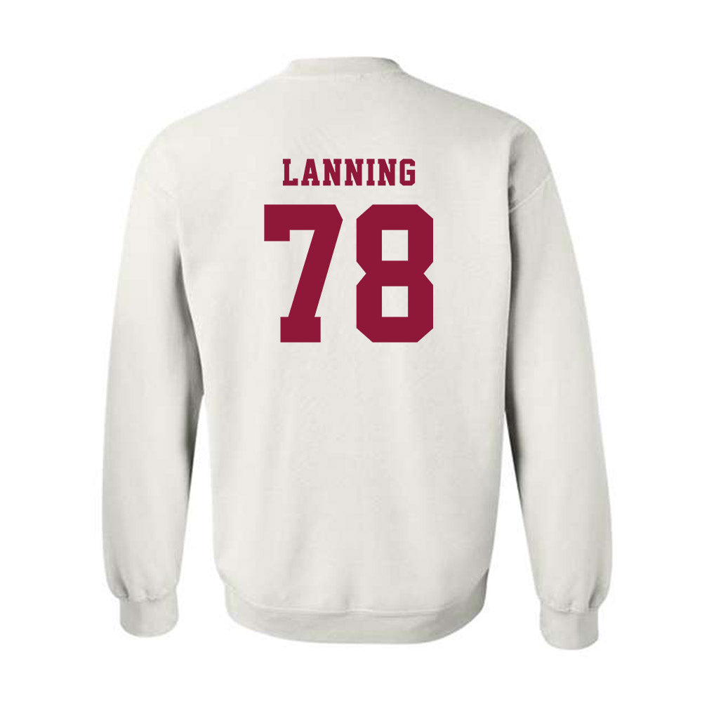 Henderson State - NCAA Football : Chase Lanning - Crewneck Sweatshirt-1