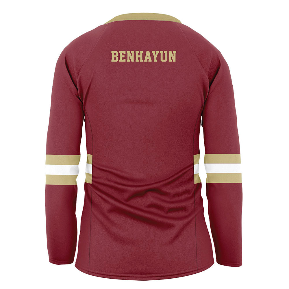 Charleston - NCAA Equestrian : Michelle Benhayun - Volleyball Jersey-1