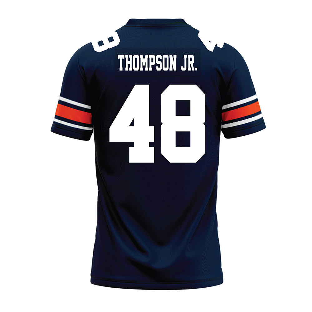 Auburn - NCAA Football : Paul Thompson Jr. - Navy Premium Football Jersey-1