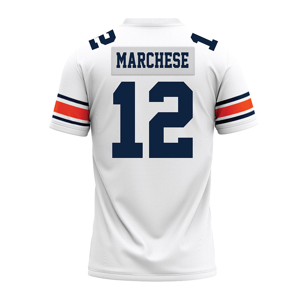 Auburn - NCAA Football : Brady Marchese - White Premium Football Jersey-1