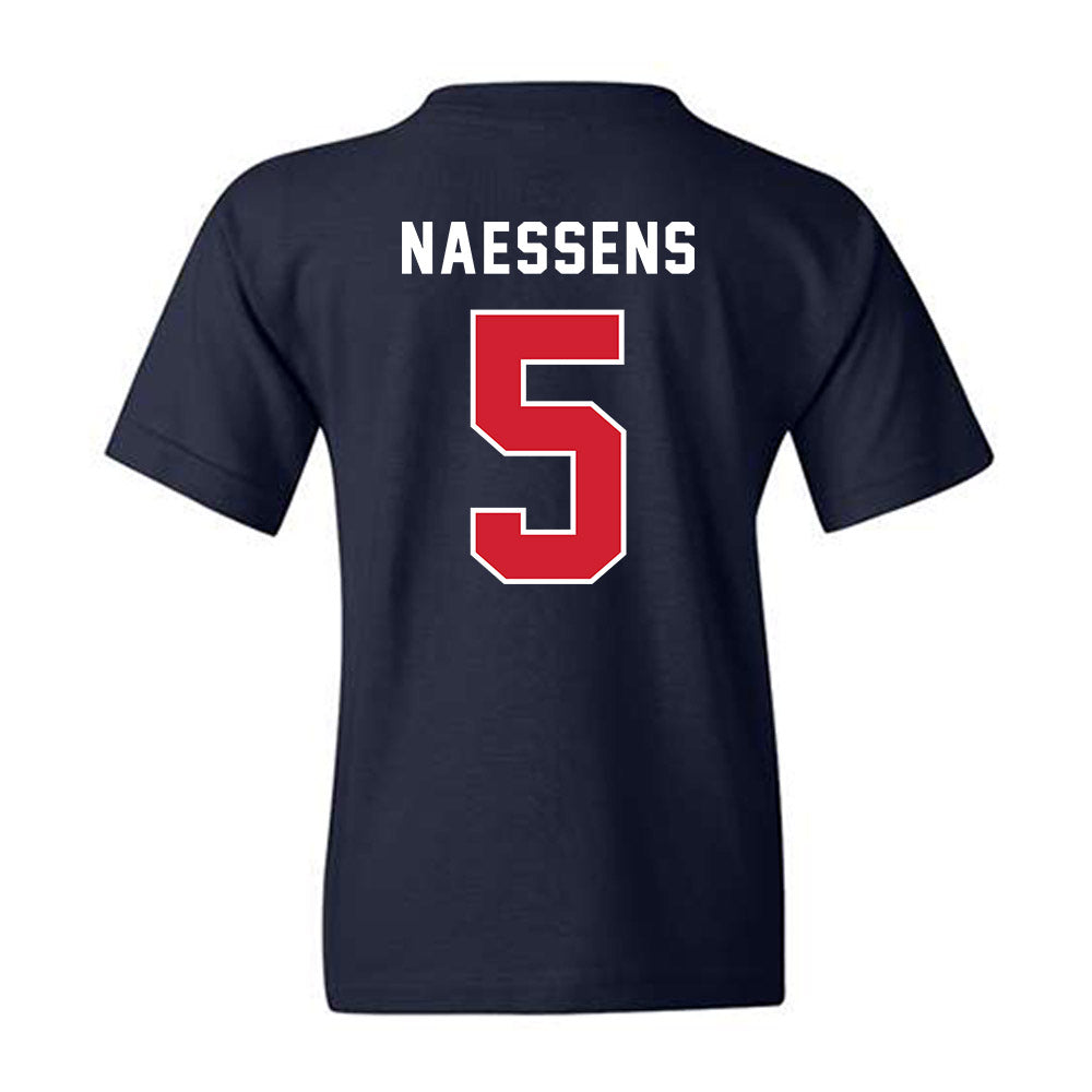 USI - NCAA Men's Soccer : Zach Naessens - Classic Shersey Youth T-Shirt-1