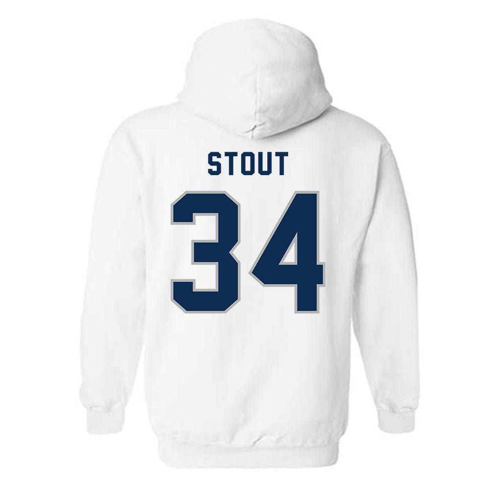 USI - NCAA Baseball : Sage Stout - Classic Shersey Hooded Sweatshirt-1