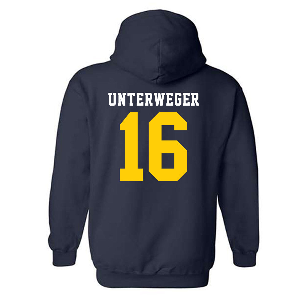 UCO - NCAA Women's Volleyball : Myla Unterweger - Classic Shersey Hooded Sweatshirt-1