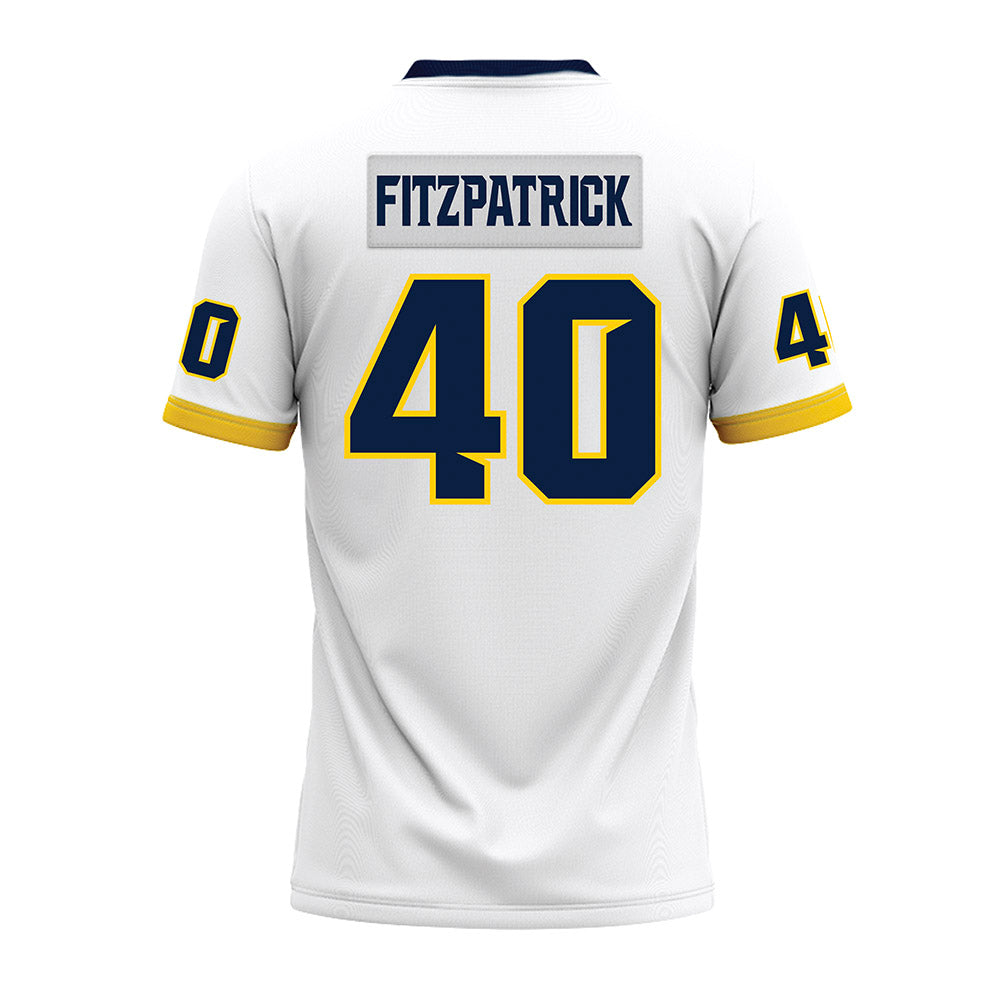 UCO - NCAA Football : Chris Fitzpatrick - White Premium Football Jersey-1