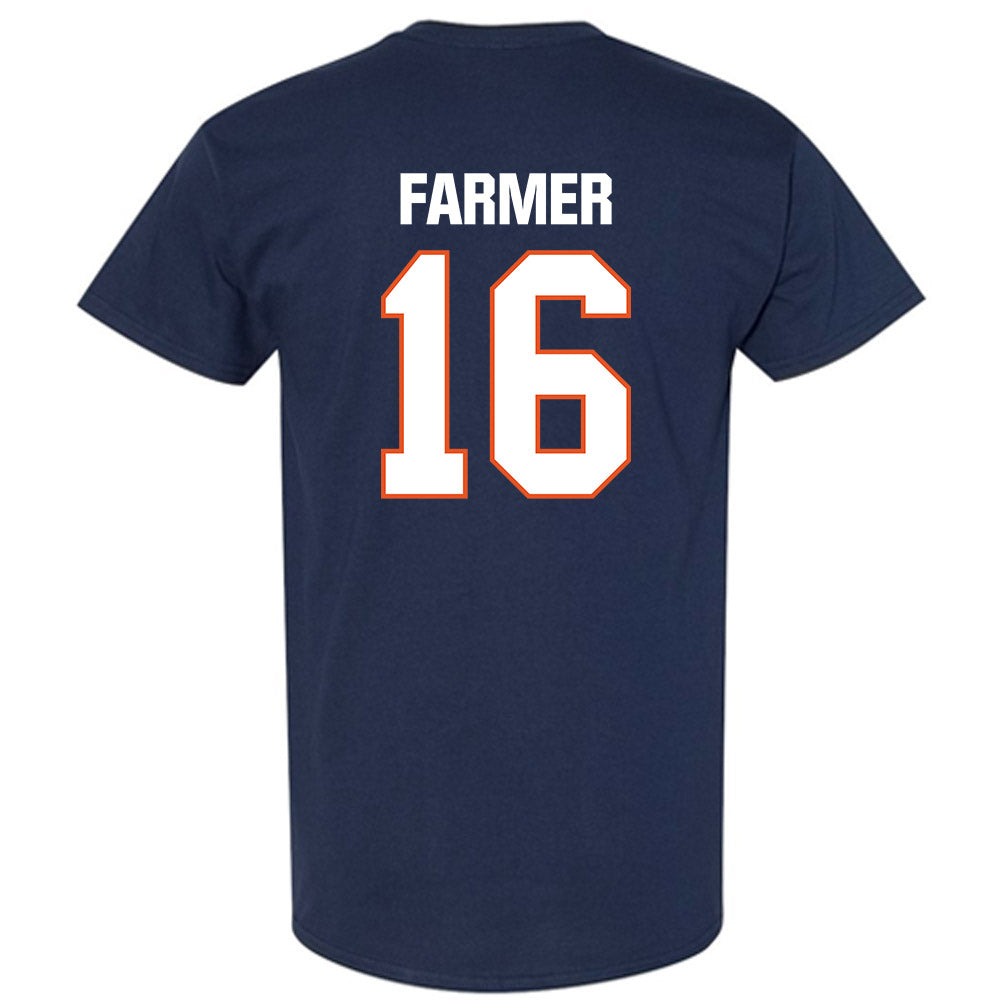 Virginia State - NCAA Men's Lacrosse : Christopher Farmer - Classic Shersey T-Shirt-1