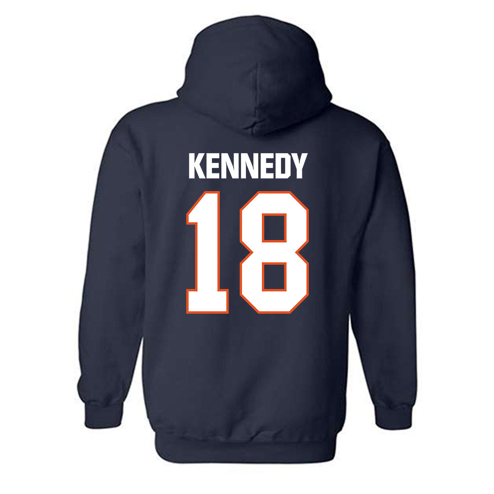 Virginia State - NCAA Men's Lacrosse : Amari Kennedy - Classic Shersey Hooded Sweatshirt-1