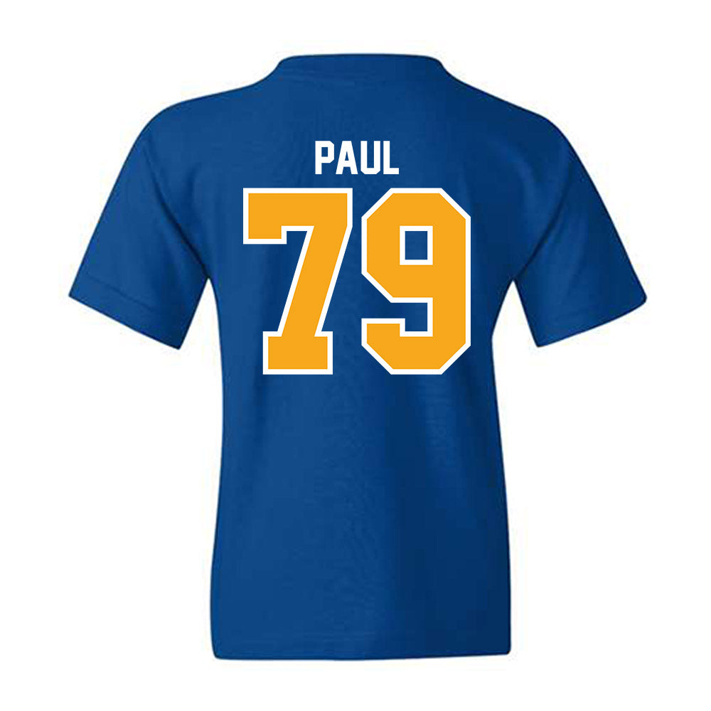 UNK - NCAA Football : Eddie Paul - Classic Shersey Youth T-Shirt-1