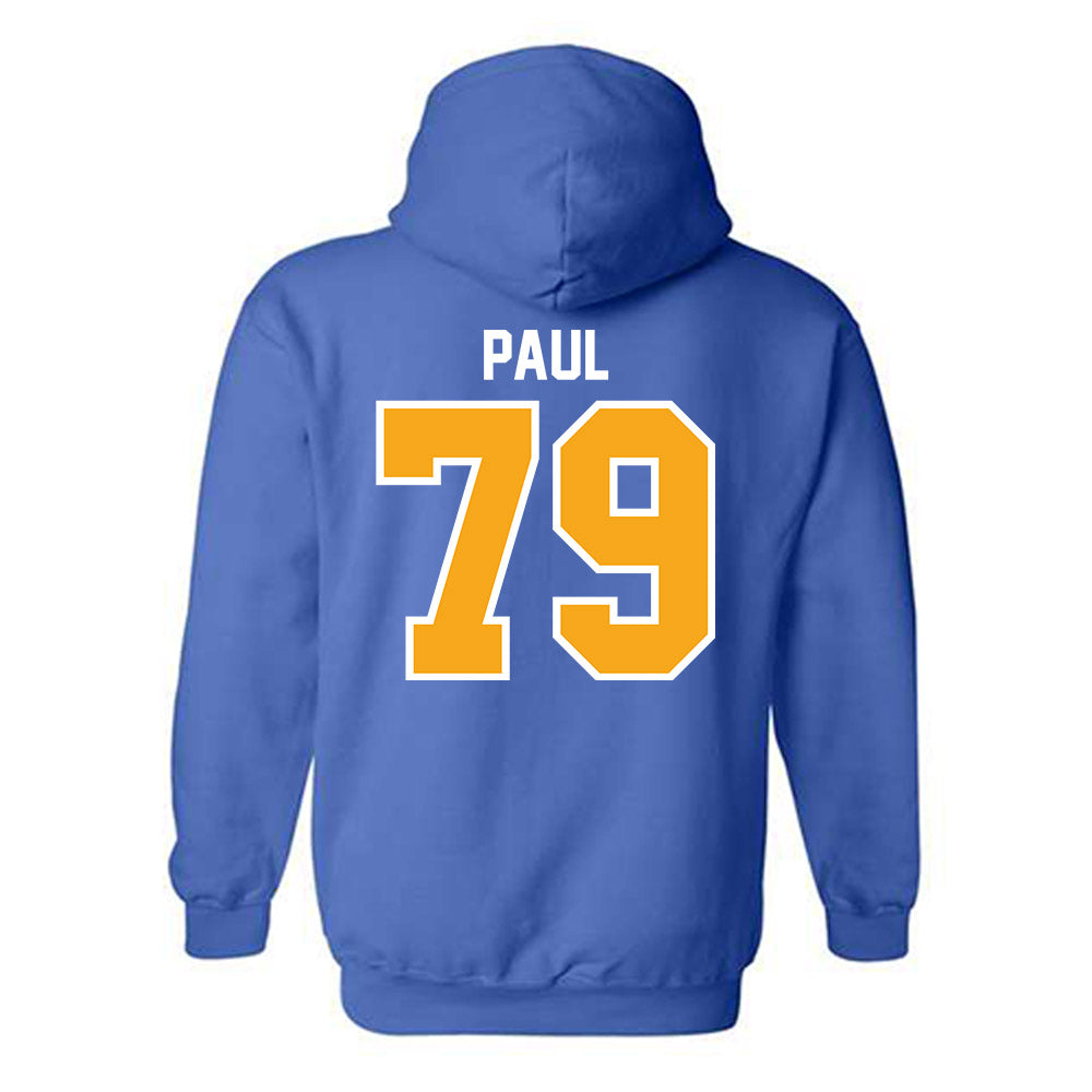 UNK - NCAA Football : Eddie Paul - Classic Shersey Hooded Sweatshirt-1
