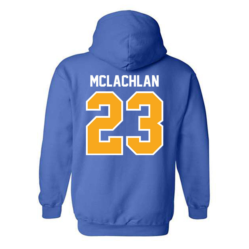 UNK - NCAA Women's Soccer : Madison McLachlan - Classic Shersey Hooded Sweatshirt-1