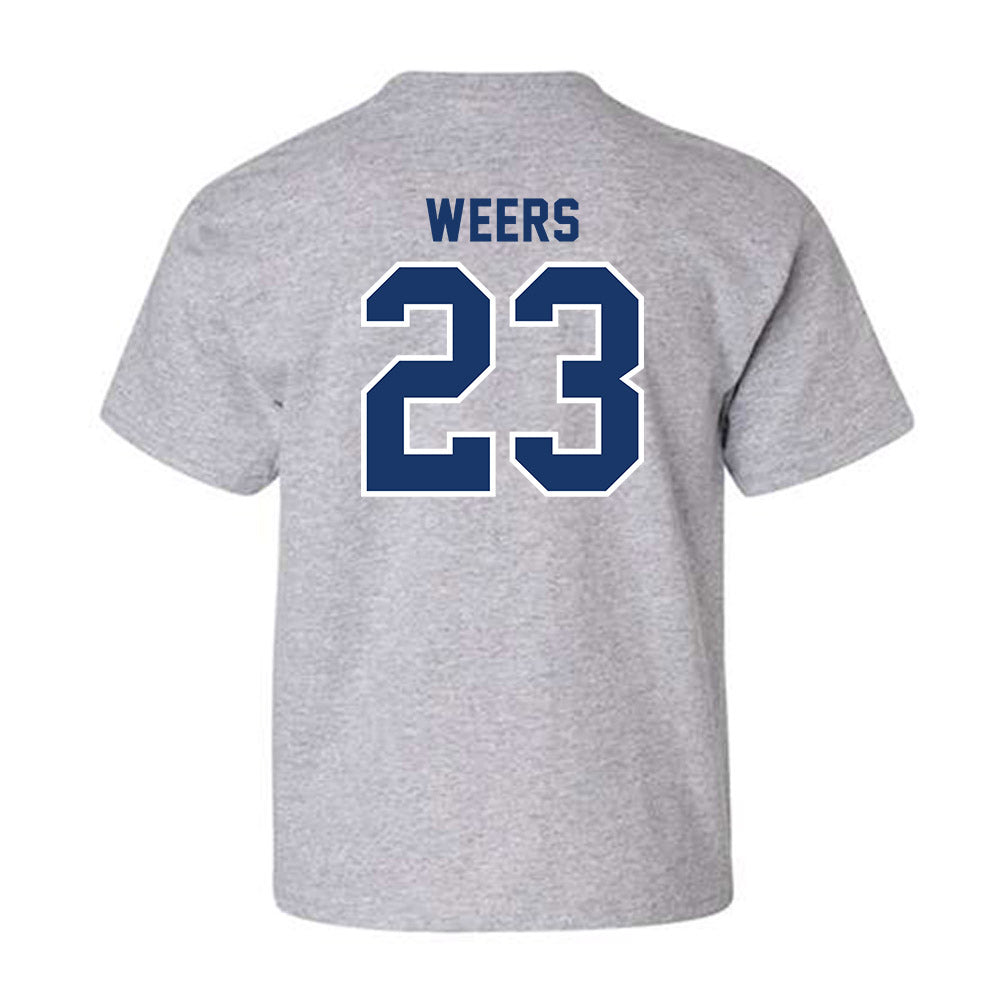 UNK - NCAA Women's Basketball : Myleigh Weers - Youth T-Shirt-1