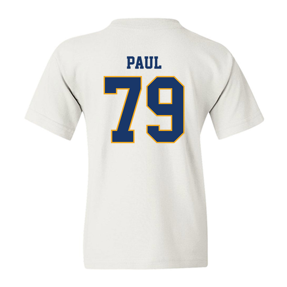 UNK - NCAA Football : Eddie Paul - Youth T-Shirt-1