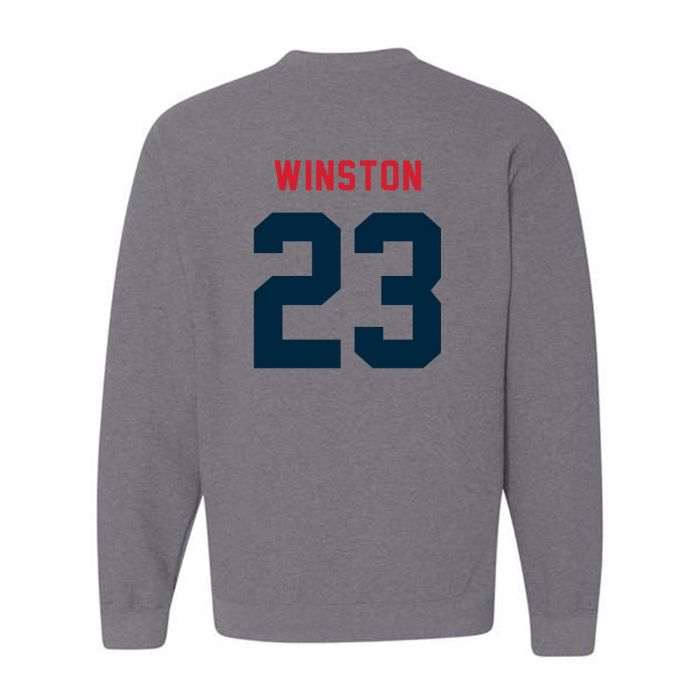 Howard - NCAA Men's Soccer : Jonathan Winston - Crewneck Sweatshirt-1