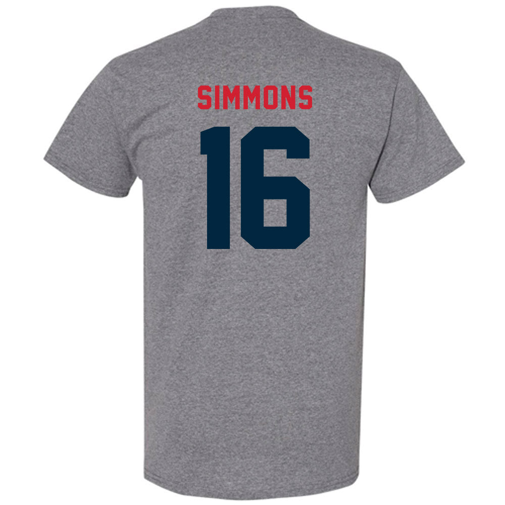Howard - NCAA Men's Soccer : Zach Simmons - T-Shirt-1