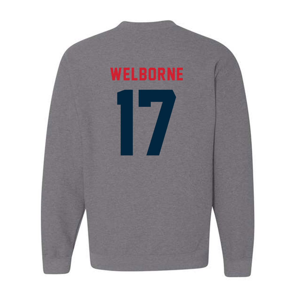 Howard - NCAA Men's Soccer : Rayce Welborne - Crewneck Sweatshirt-1