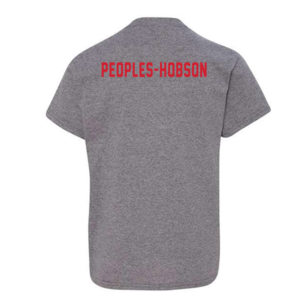 Howard - NCAA Men's Swimming & Diving : Vaughn Peoples-Hobson - Youth T-Shirt-1