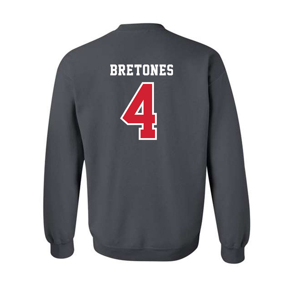 Marist - NCAA Women's Basketball : Kasey Bretones - Crewneck Sweatshirt-1