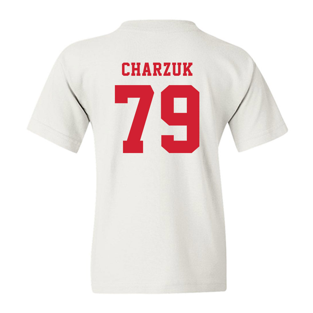 Marist - NCAA Football : Dixon Charzuk - Classic Shersey Youth T-Shirt-1