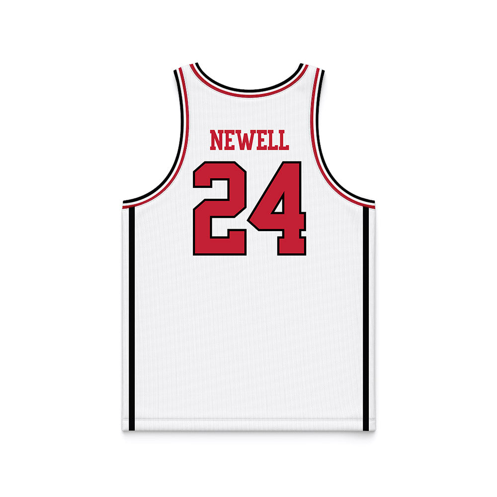 Georgia - NCAA Men's Basketball : Jaden Newell - White Basketball Jersey-1