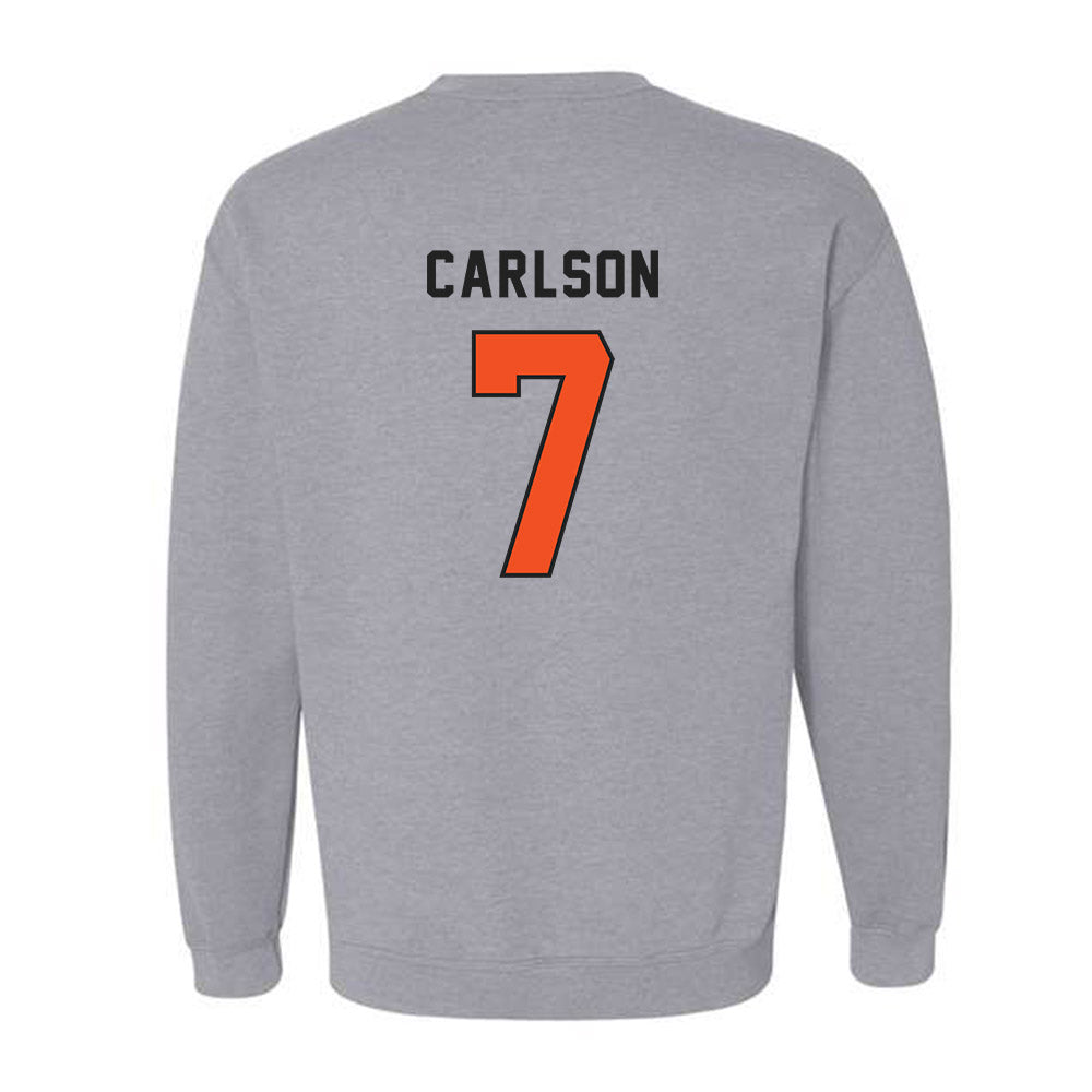 ECU - NCAA Women's Soccer : Makaiah Carlson - Classic Shersey Crewneck Sweatshirt-1