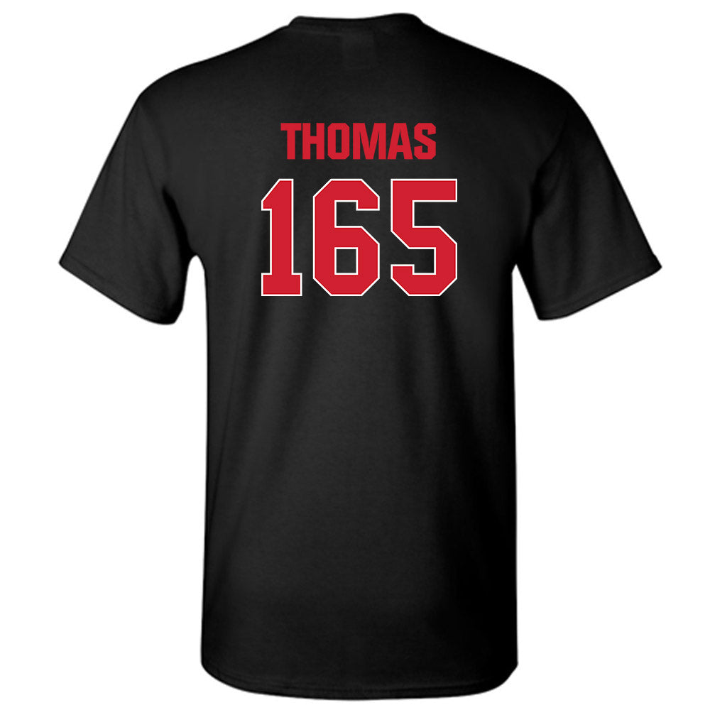 MSUM - NCAA Wrestling : Jacob Thomas - T-Shirt-1